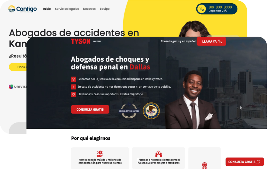 Landing Pages Portfolio